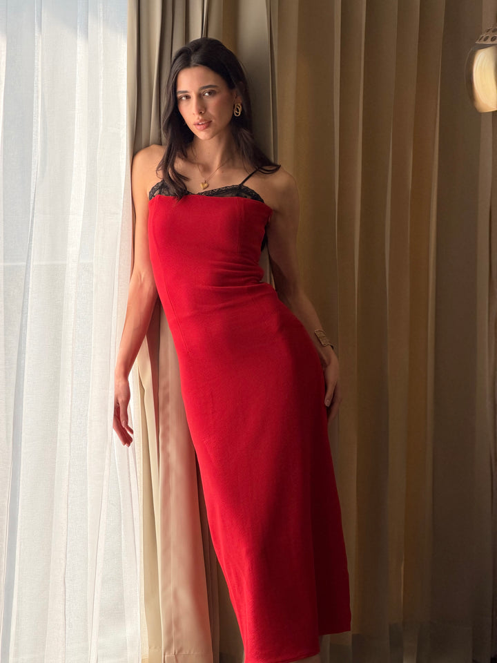 CRIMSON DRESS