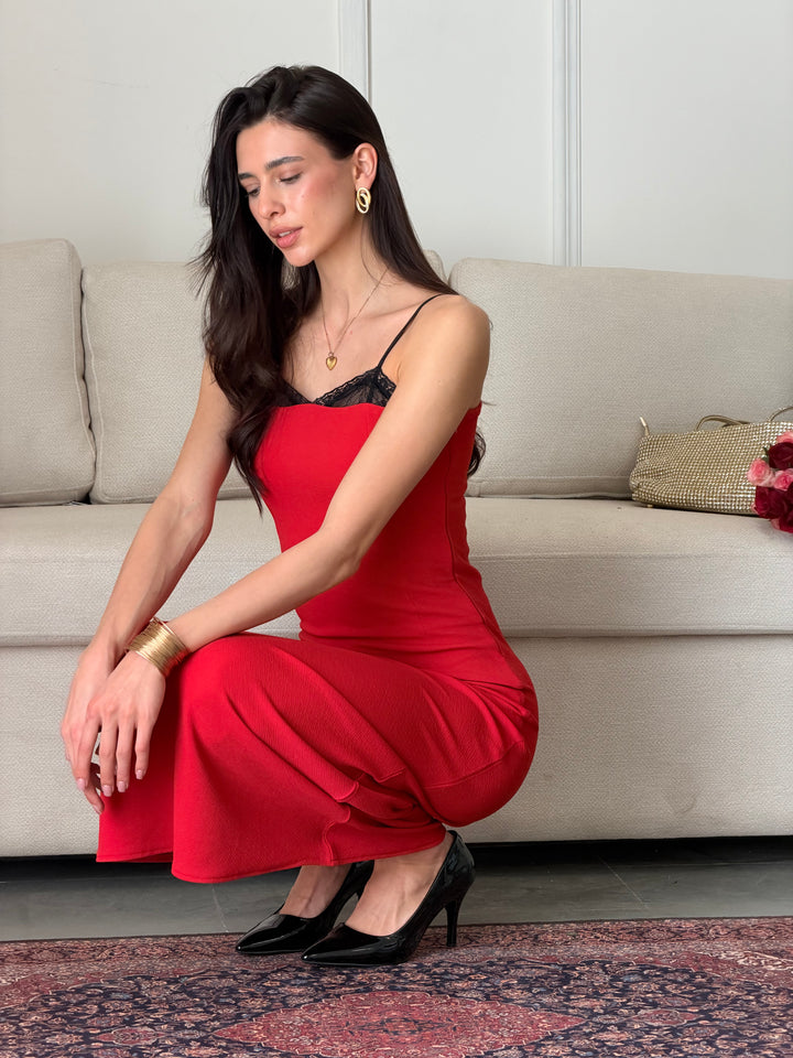 CRIMSON DRESS