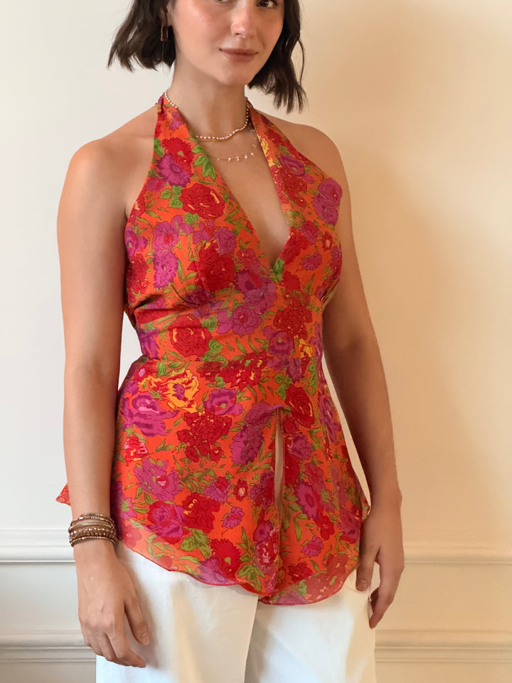 Amber top
