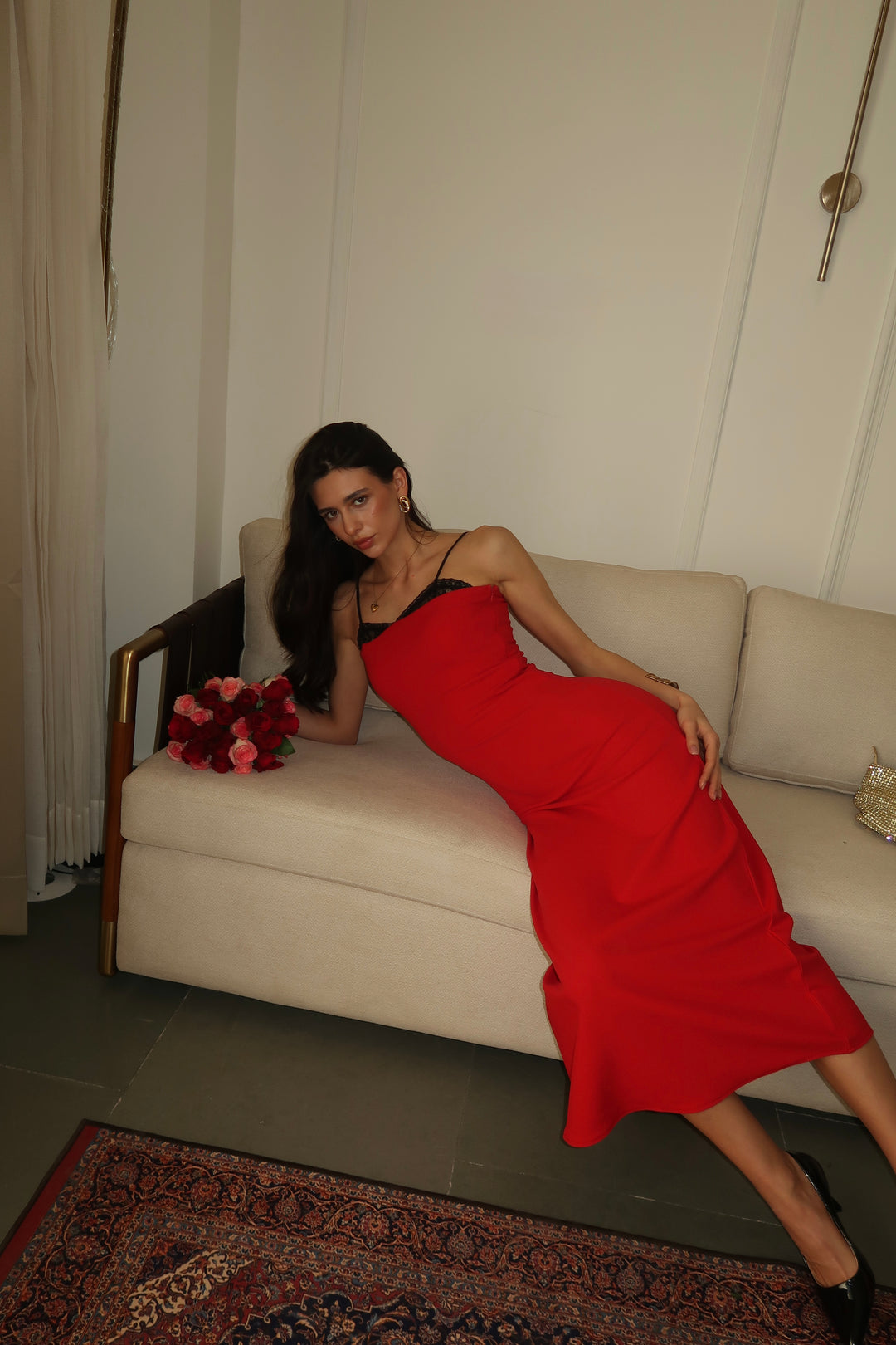 CRIMSON DRESS