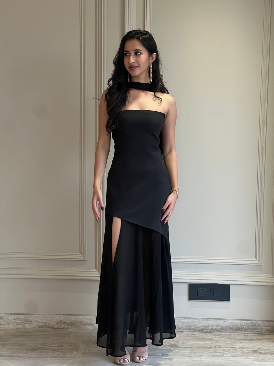BRITNEY DRESS (with long scarf)