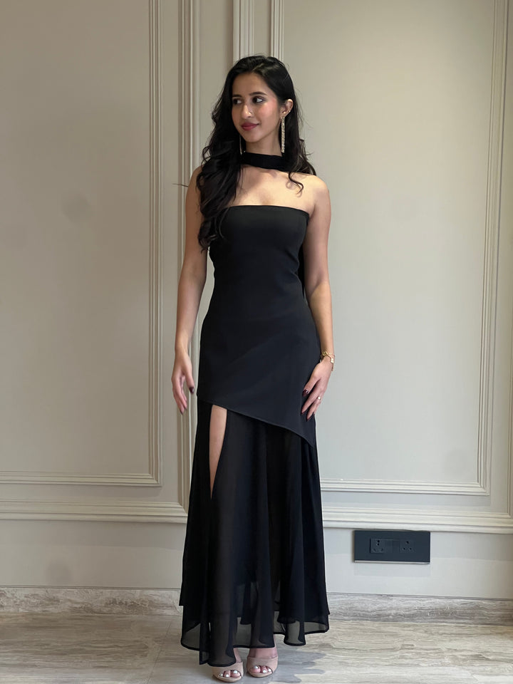 BRITNEY DRESS (with long scarf)