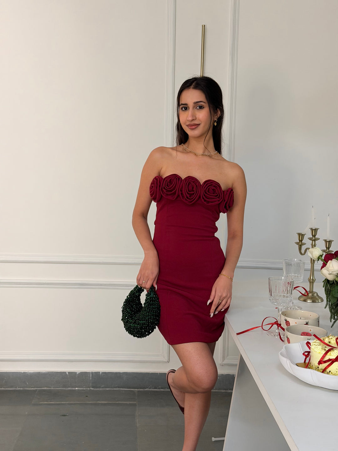 Plum dress