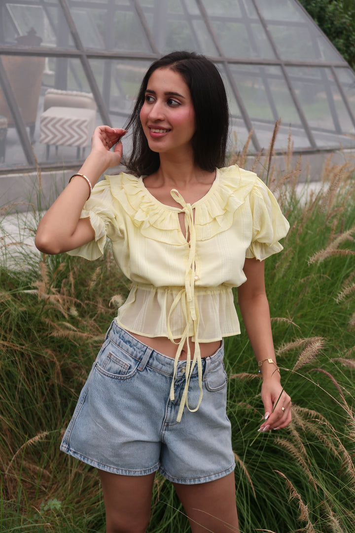 The sun kissed top