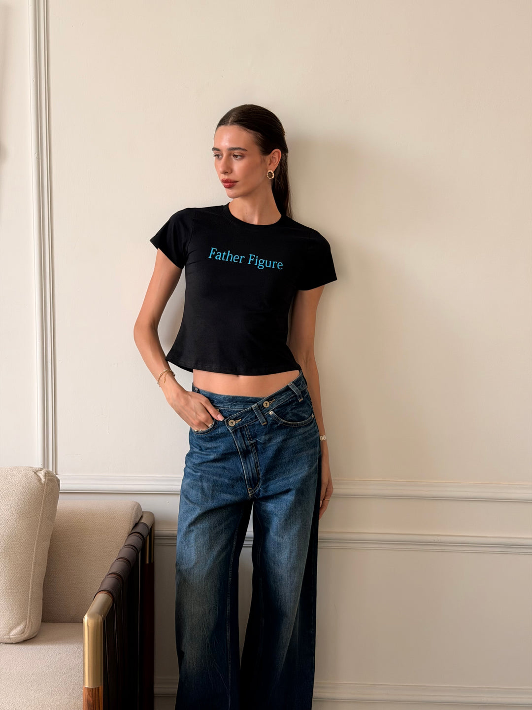FATHER FIGURE BABY TEE