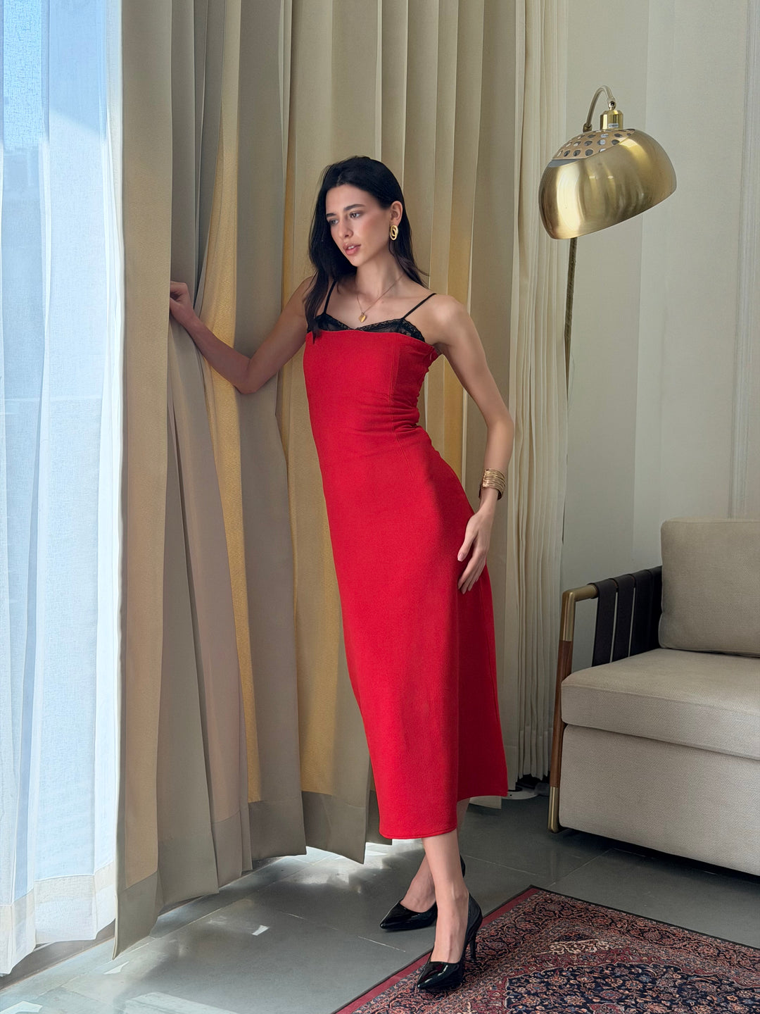 CRIMSON DRESS