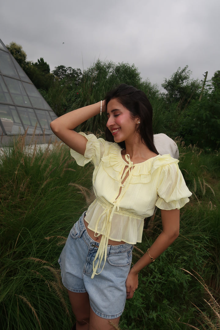 The sun kissed top