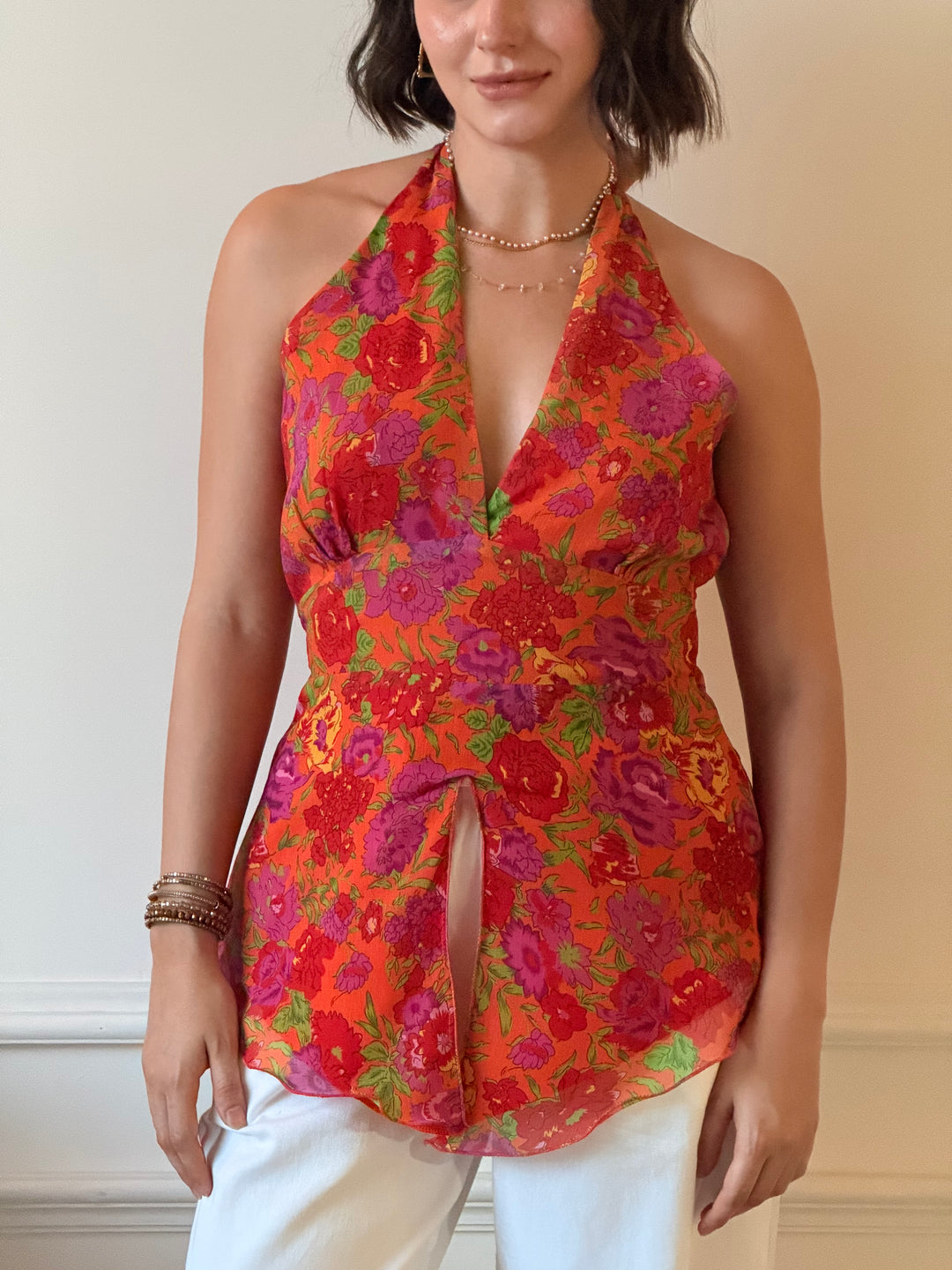 Amber top